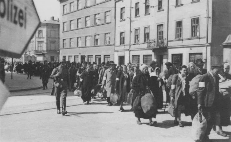 Deportação de judeus do gueto, março de 1943