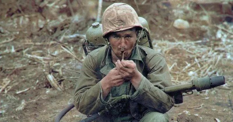 Lança-chamas da Segunda Guerra Mundial explodiam quando baleados